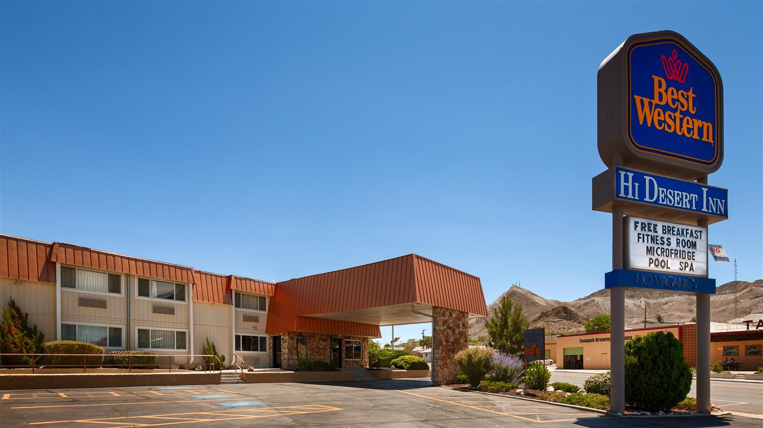 Best Western Hi-Desert Inn Tonopah Exteriör bild